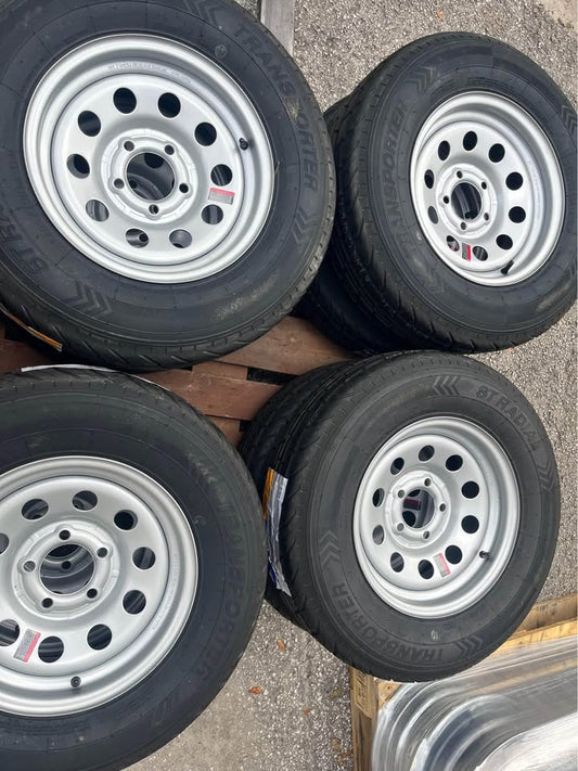 Radial 205/75/14 r trailer wheel